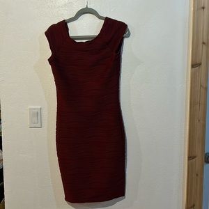 Maroon Dress